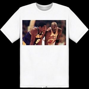 MJ and KoBE graphic tee. 🏀
